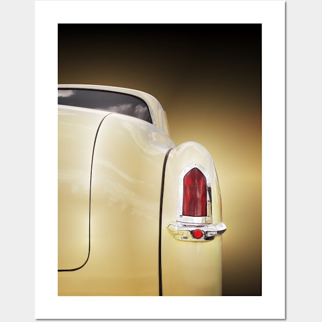 American classic car Coronet 1950 taillight Wall Art by Beate Gube